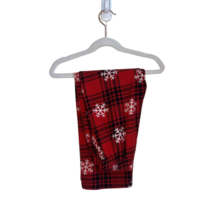 Lounge Pants / Flannel Snowflakes