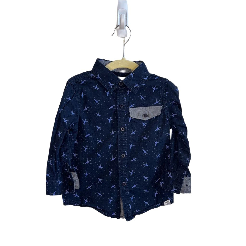 LS Button Down / Planes