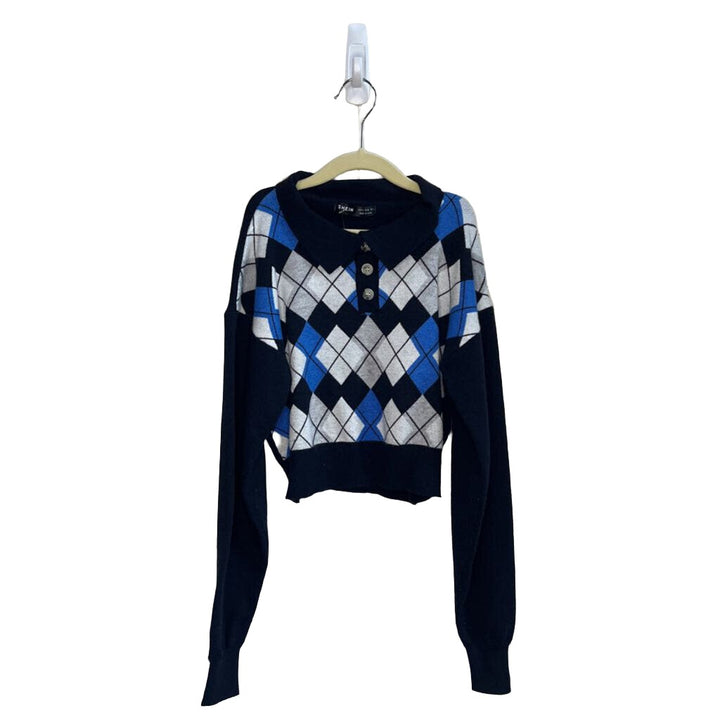 LS Collared Sweater