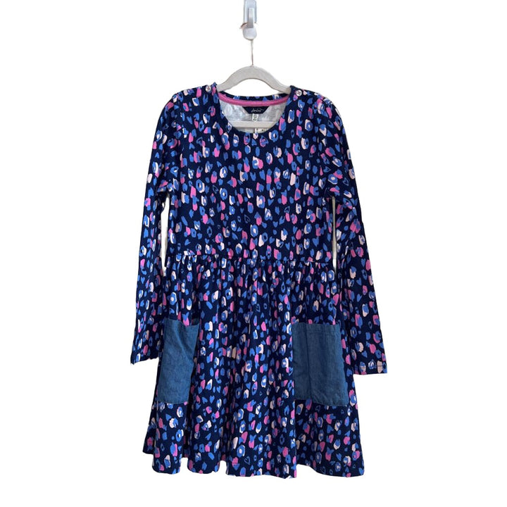 LS Printed Dress w/ Pockets