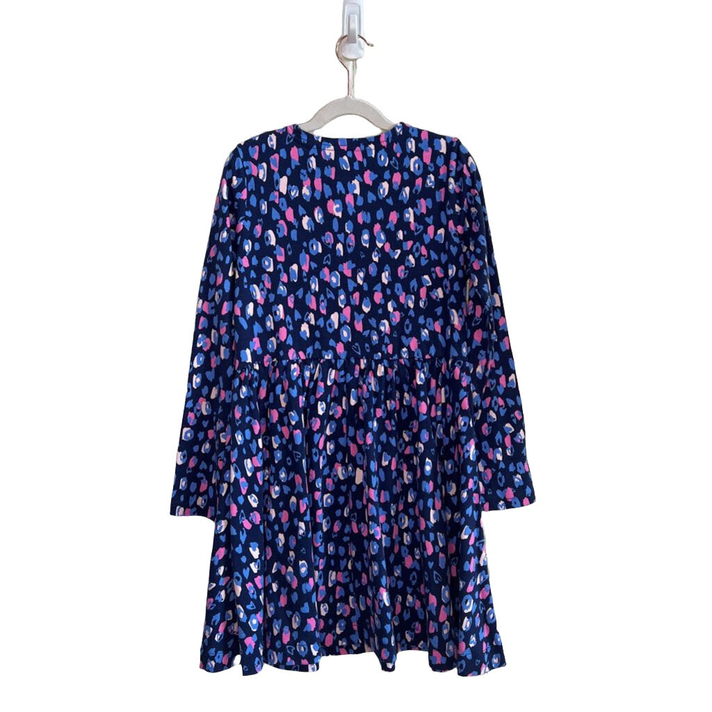 LS Printed Dress w/ Pockets