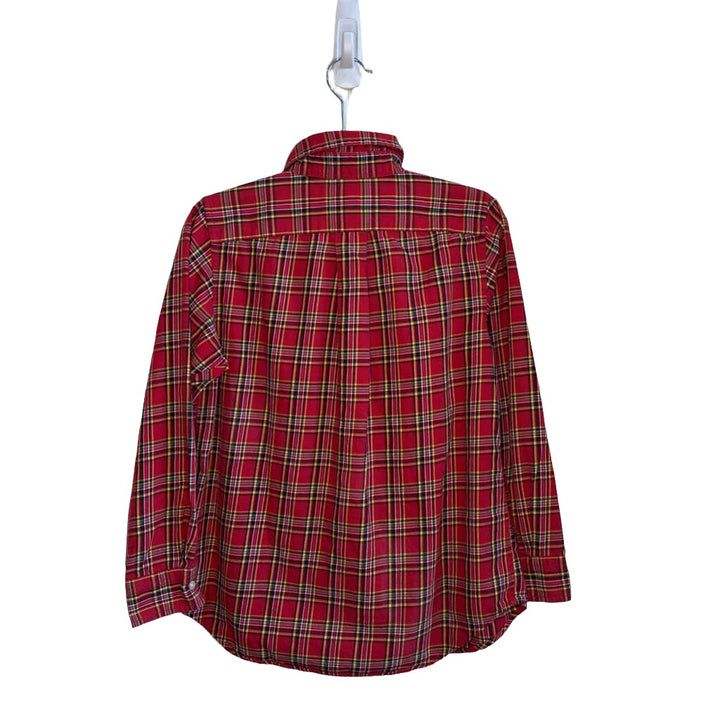 LS Collared Button Down / Checkered