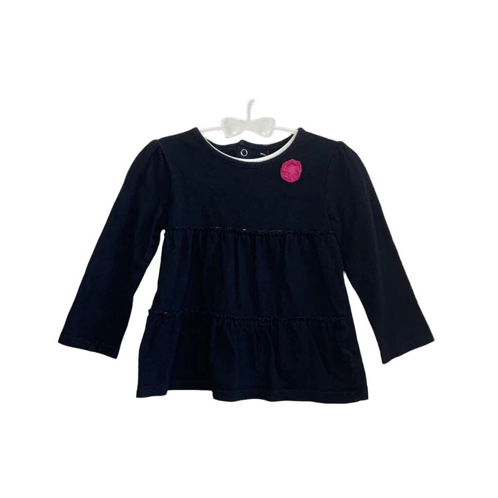 LS Ruffle Bottom Shirt