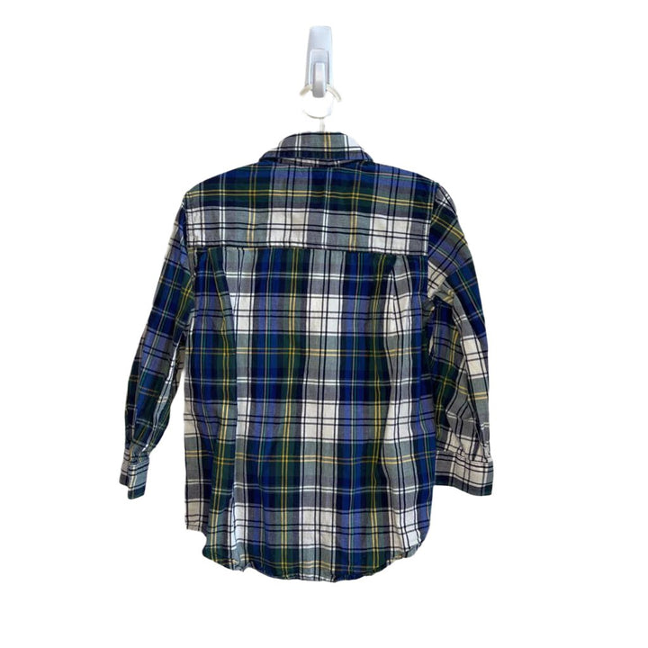 LS Plaid Button-Up Shirt