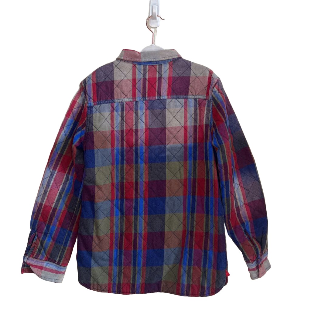 Flannel Button Down Jacket