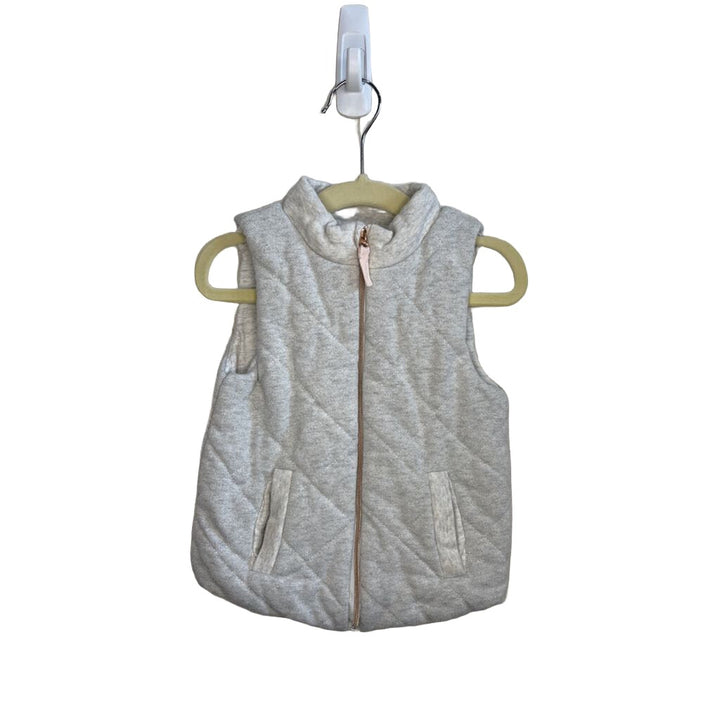 Zip Up Cotton Vest