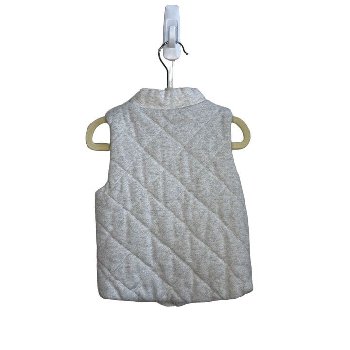 Zip Up Cotton Vest