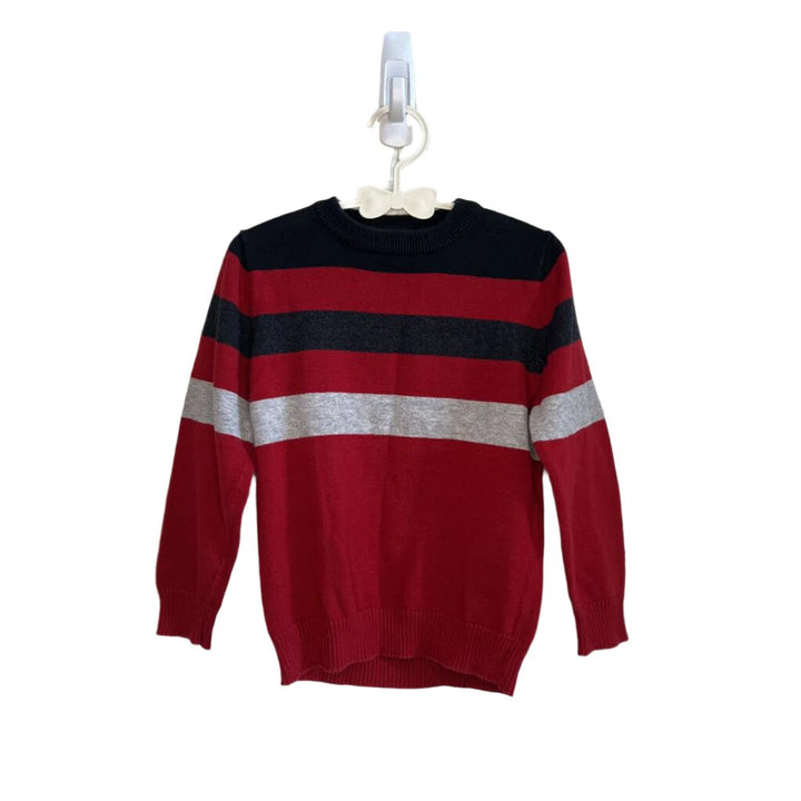 LS Striped Sweater Shirt