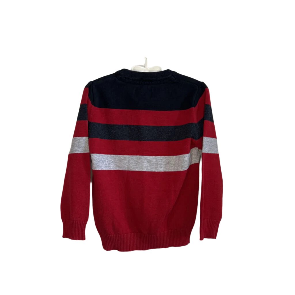 LS Striped Sweater Shirt