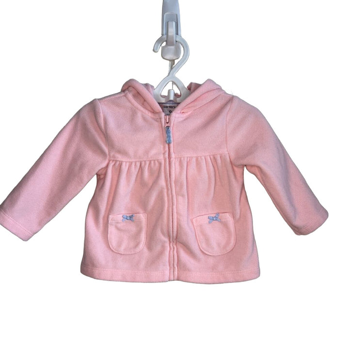 Hooded Fleece Zip-Up Jacket