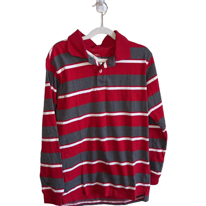 LS Striped Collared Shirt