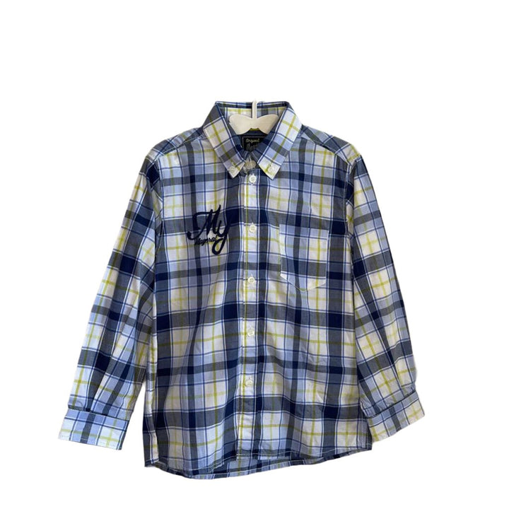 Collared Button-Up Shirt