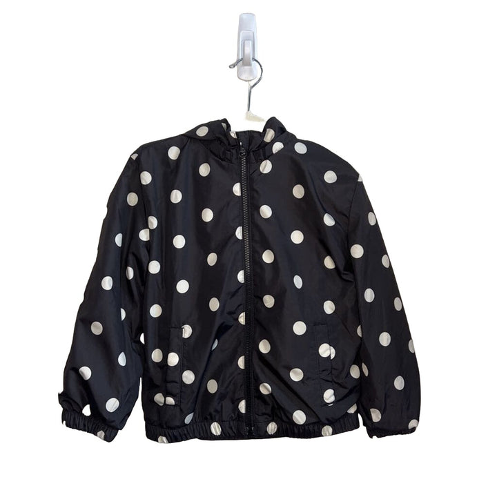 Hooded Polka Dot Jacket