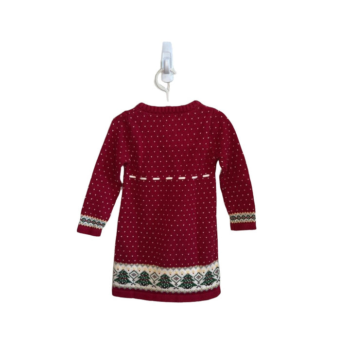 Christmas Tree Sweater Dress