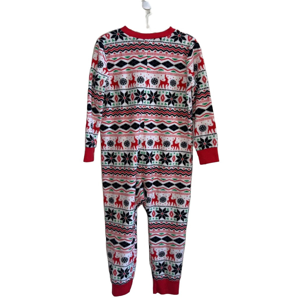 LS Footless Fleece Onesie / Christmas