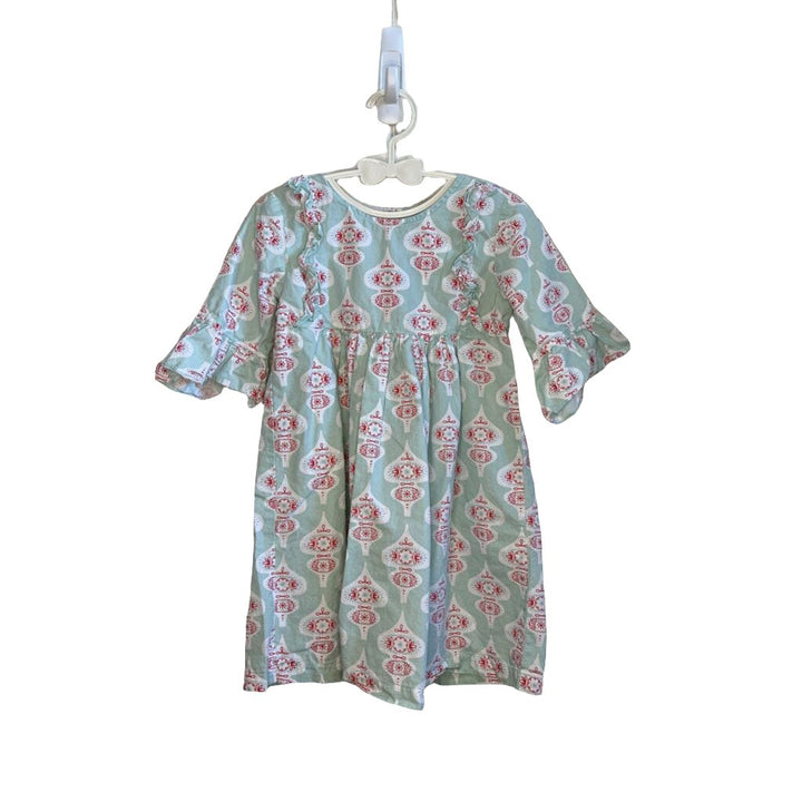 Qtr Sleeve Dress / Ornaments