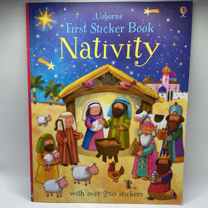 First Sticker Book Nativity