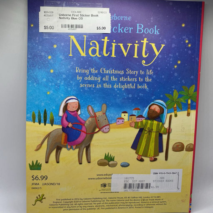 First Sticker Book Nativity