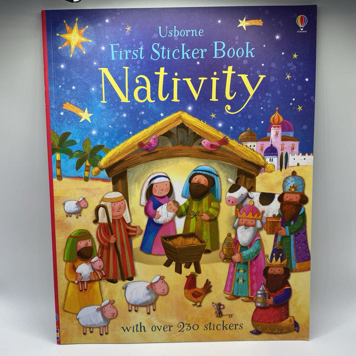 First Sticker Book Nativity