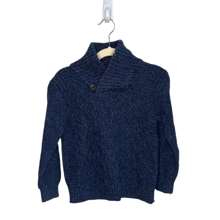 LS Large Collar Sweater Shirt