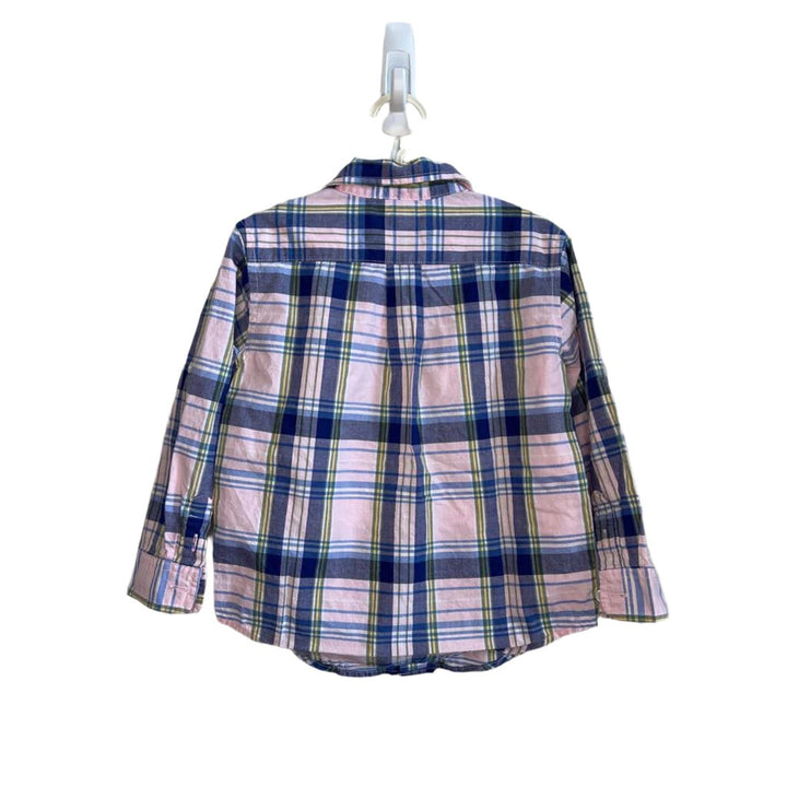 LS Collared Button Up / Checkered