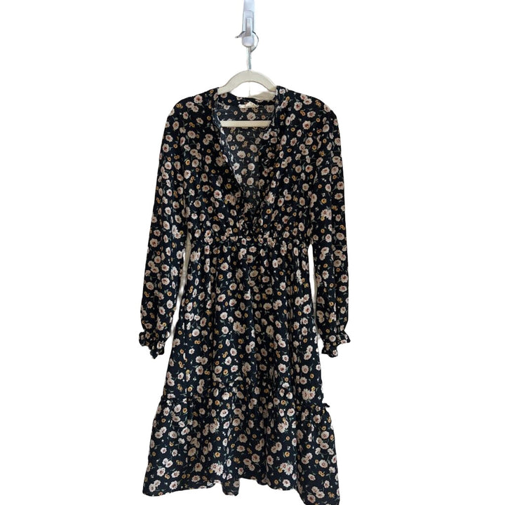 LS Floral Dress