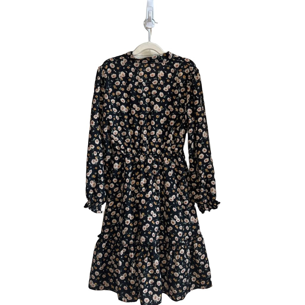LS Floral Dress