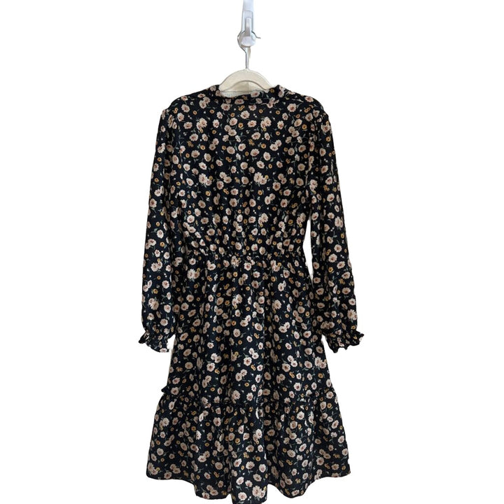 LS Floral Dress