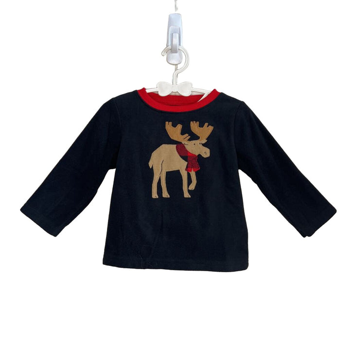 Moose Plaid 2 Pc. PJ Set