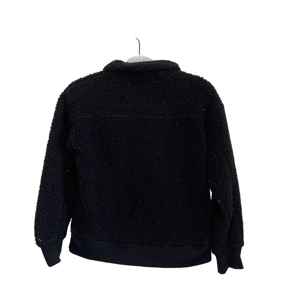 Fuzzy Quarter-Zip Jacket