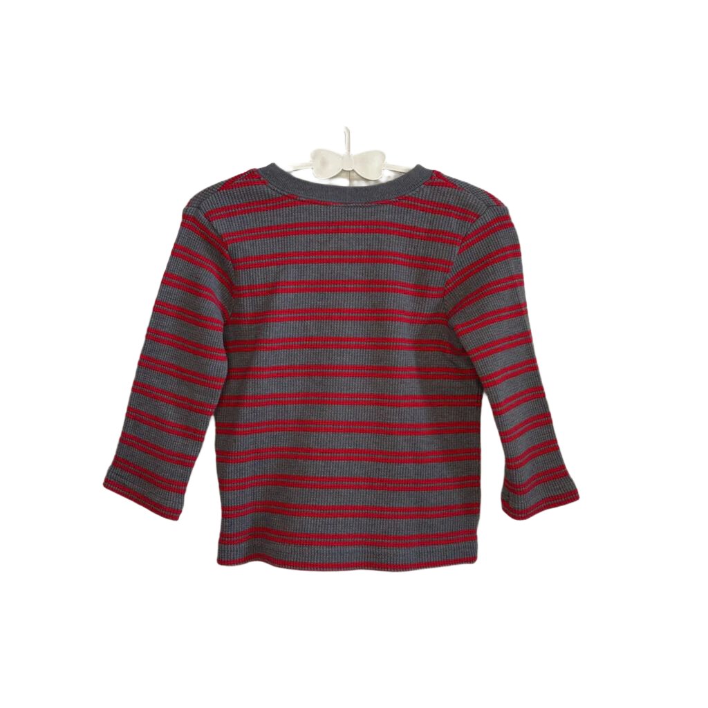 LS Striped Thermal Shirt