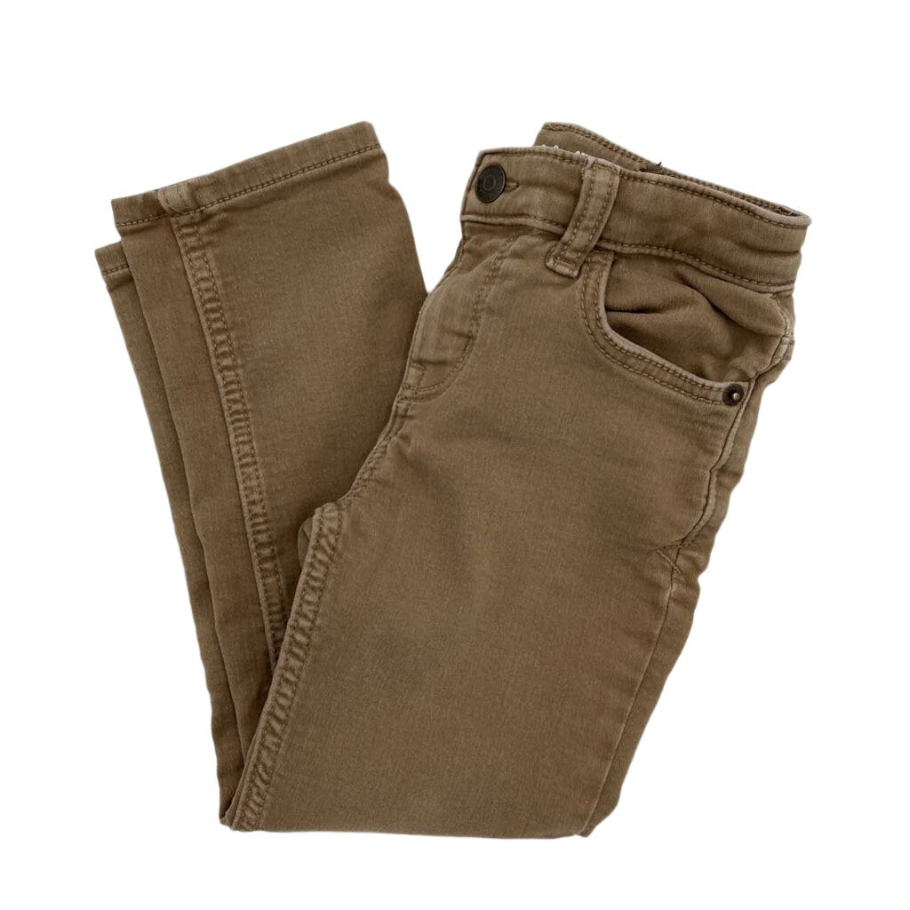 Adjustable Waist Khaki Pants