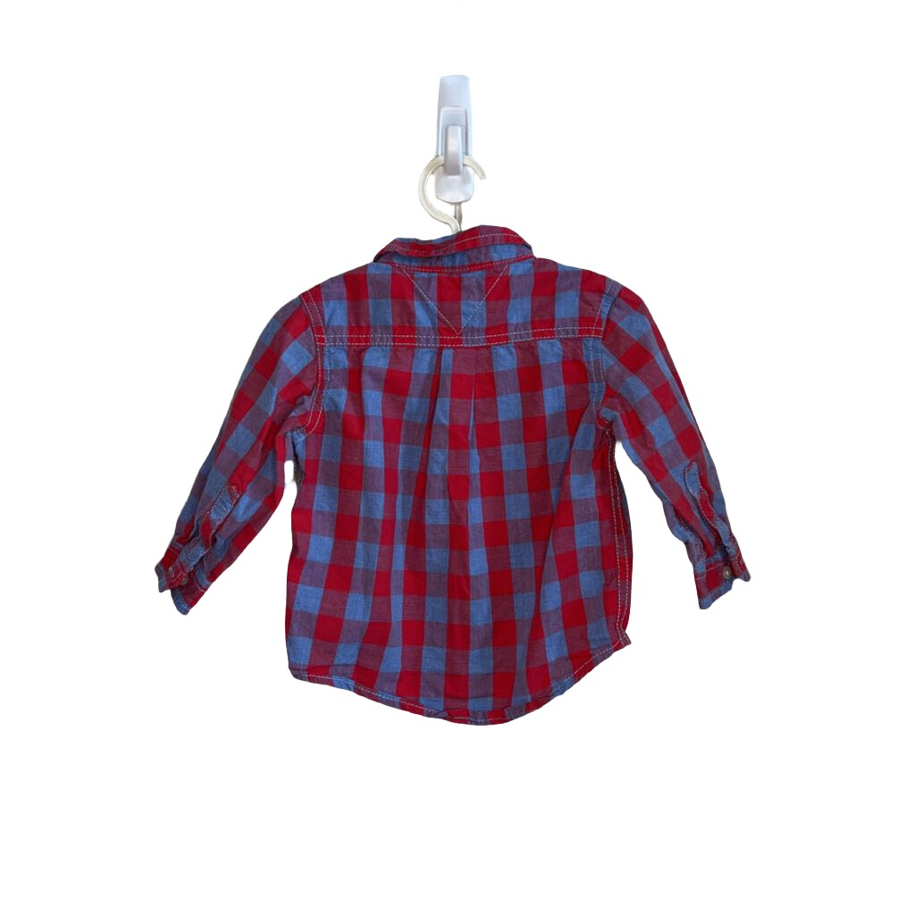 Button-Up Collared Shirt