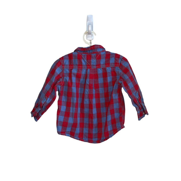 Button-Up Collared Shirt