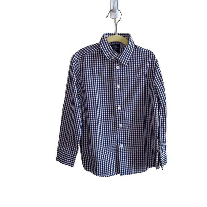 Collared Button-Up Shirt