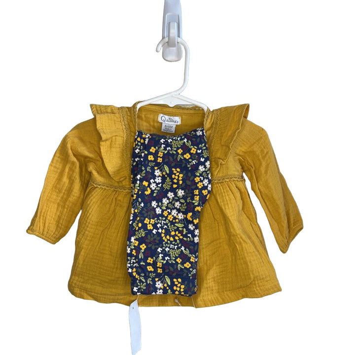 2 Pc Floral Pant Set