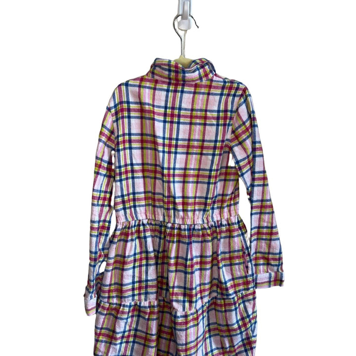 LS Flannel Dress / Checkered