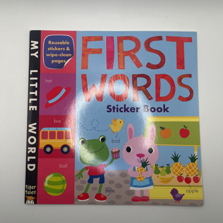 First Words Sticker Book