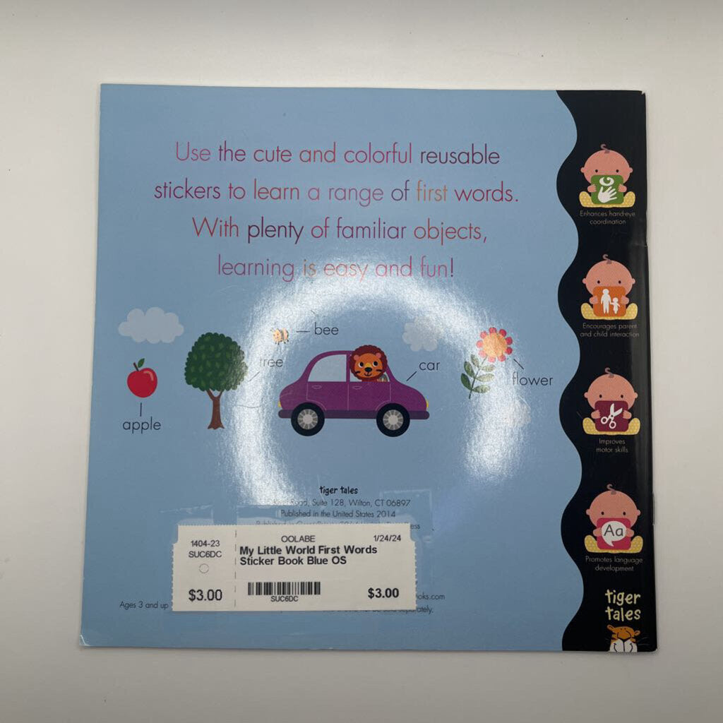 First Words Sticker Book