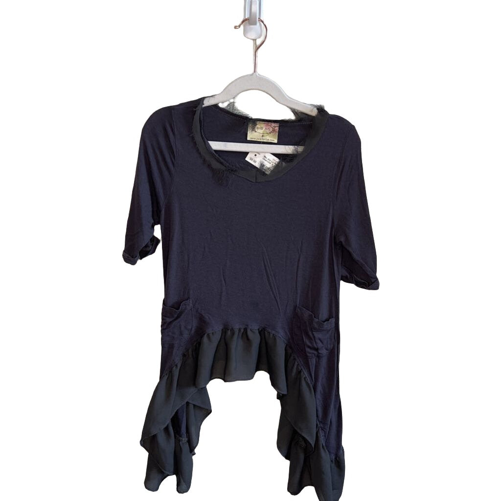 Ls Ruffle Shirt