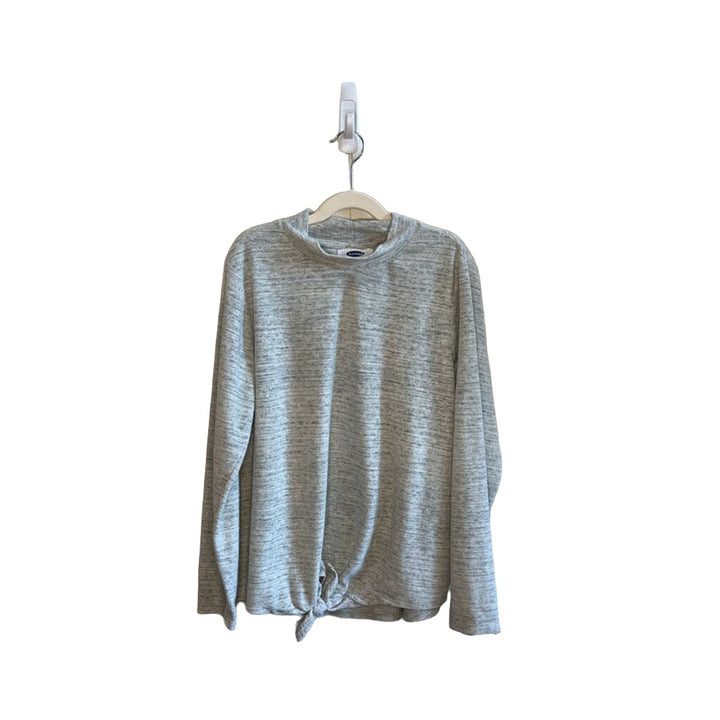 LS Tie Front Shirt